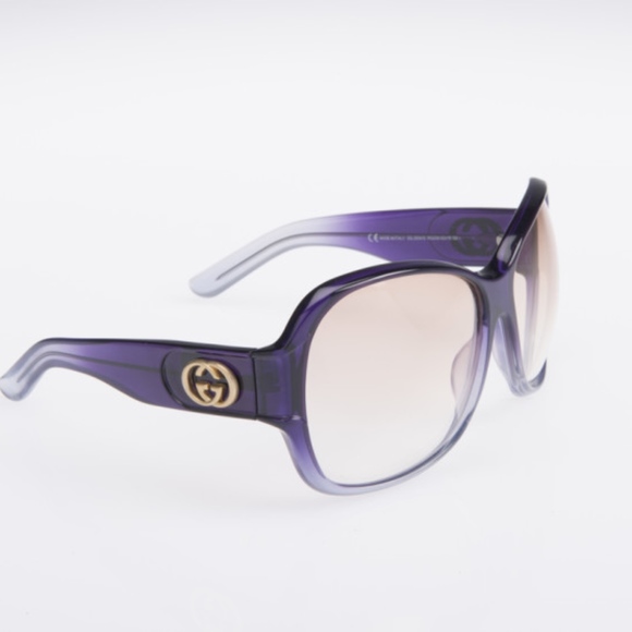 *HP 8/2 SOLD!! GUCCI SUNGLASSES GG2934/S PURPLE - Picture 6 of 6